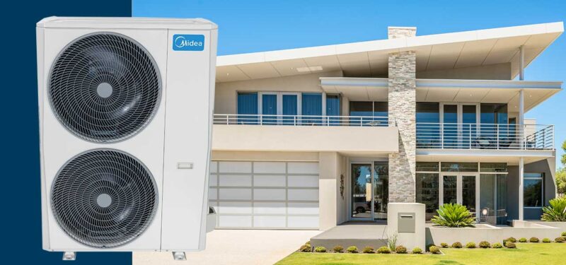 ducted reverse cycle air conditioning system