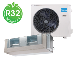 Midea 10kw r32 ducted air conditioning